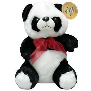 Mi Panda z kokard - 20cm