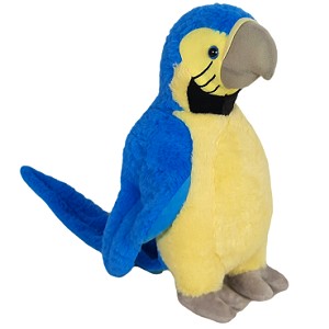 Papuga Ara Niebiesko-ta - 33cm