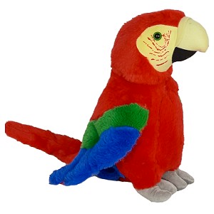 Papuga Ara Czerwono-ta - 33cm