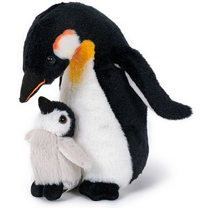 Pingwin z modym - 20cm