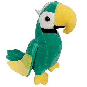 Papuga Ara zielona - 30cm