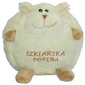 Kula Owca Poduszka Owieczka Szklarska Porba - 27cm