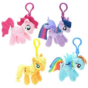 Brelok My Little Pony 4 wzory - 12cm Brelok My Little Pony 4 wzory - 12cm