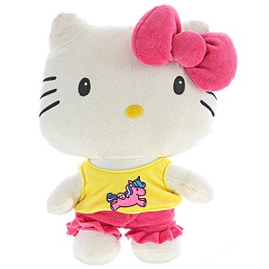 Kotek Hello Kitty żółty - 28cm