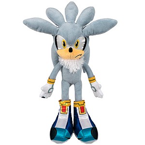 Sonic The Hedgehog pluszowy Jeż Silver - 30cm Sonic The Hedgehog pluszowy Jeż Silver - 30cm