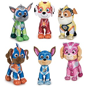 Piesek Chase Psi Patrol Mighty Pups 6 wzorów - 19cm