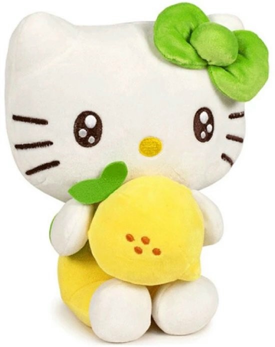 Kotek Hello Kitty z owocami 4 kolory - 16cm
