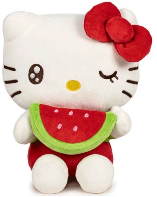 Kotek Hello Kitty z owocami 4 kolory - 16cm