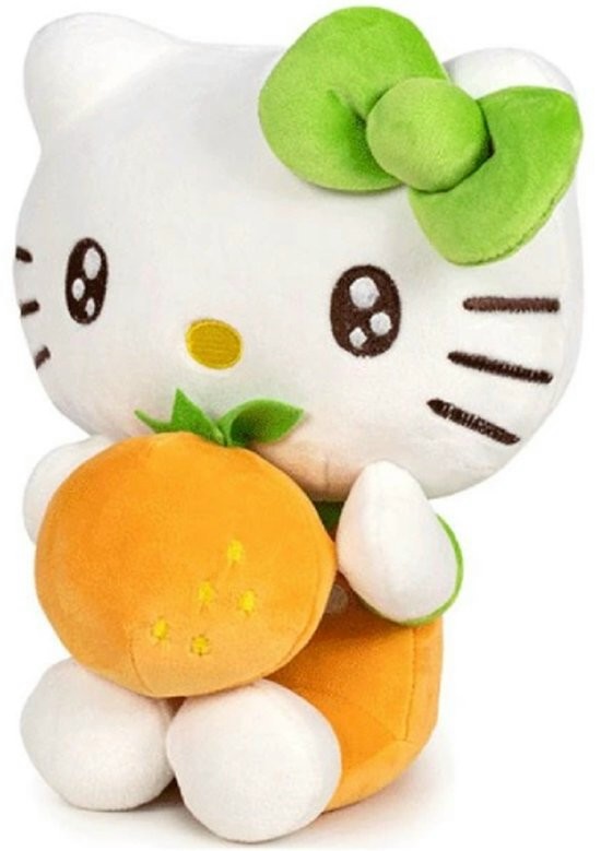 Kotek Hello Kitty z owocami 4 kolory - 16cm