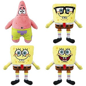 Spongebob / Patrick Star 4 modele - 17cm Spongebob / Patrick Star 4 modele - 17cm