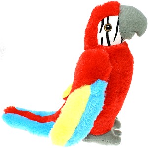 Papuga Ara czerwona - 23cm
