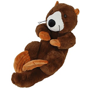 Wydra Leżąca na plecach - 36cm