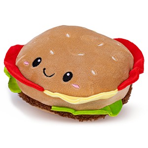 Poduszka Pluszowy Hamburger Fast Food - 19cm