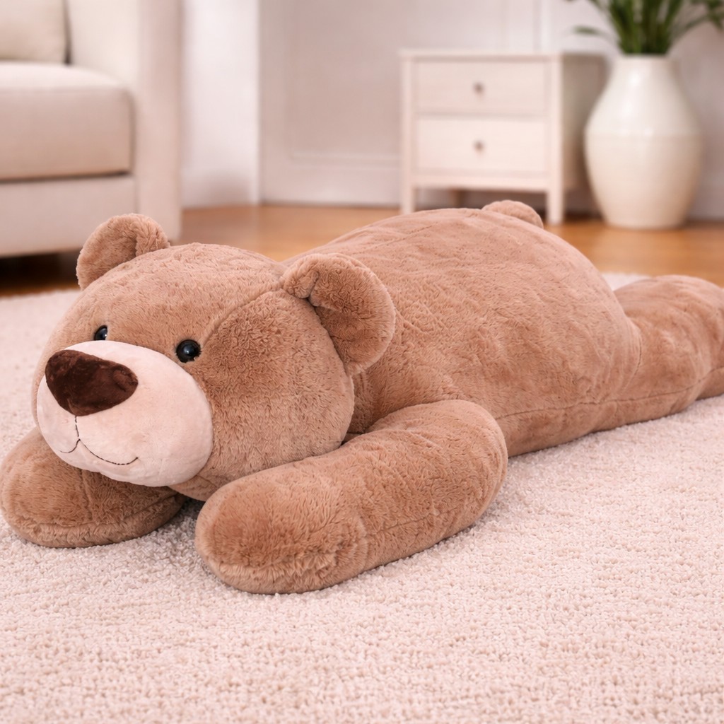 Miś Leżący XL Gigant - 100cm