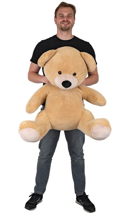 Miś Beżowy Duży XL Siedzący - 65cm