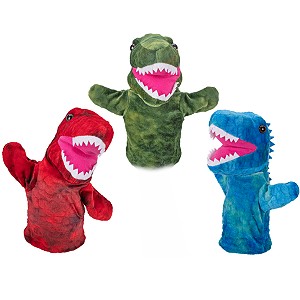 Pacynka Dinozaur Smok 3 kolory - 25cm