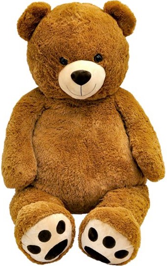 Bajkowy miś ciemnobrązowy XXL - 135cm