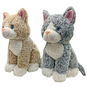 Kotek 2 kolory Siedzący - 20cm
