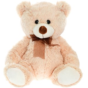 Duży Miś Piękniś Beżowy - 31cm
