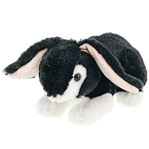 Zajączek królik czarny - 20cm