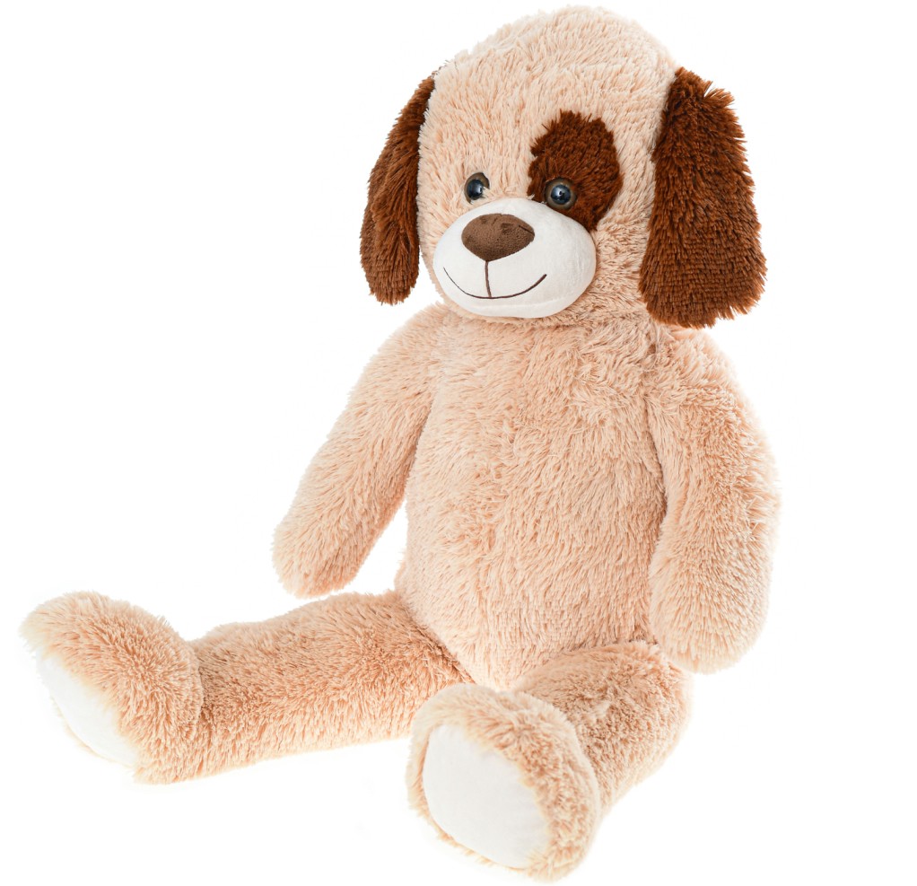 Bajkowy Piesek Beżowy Łatek - 80/40cm