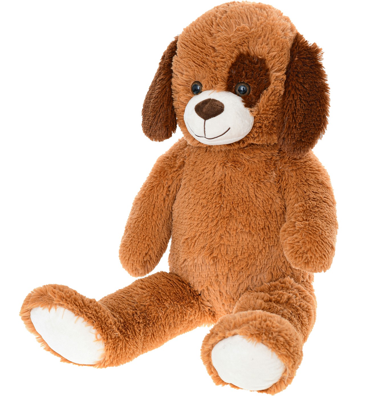 Bajkowy Piesek Brązowy Łatek - 80/40cm