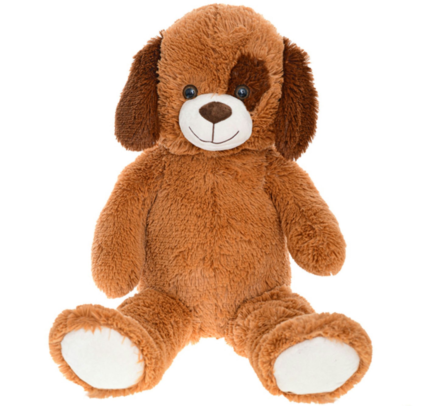 Bajkowy Piesek Brązowy Łatek - 80/40cm