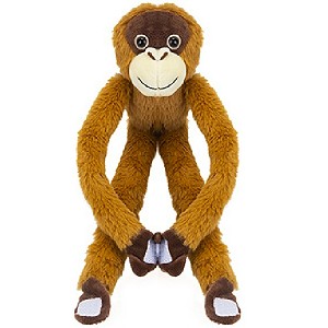 Orangutan małpka na rzepy - 32/12cm