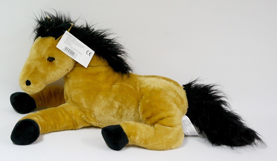 Koń Brązowy Leżący - 60cm