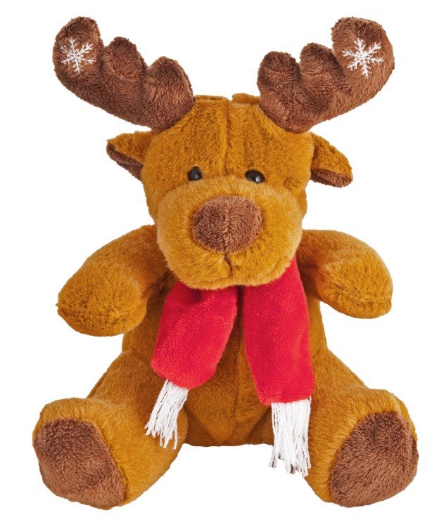 Renifer / Łoś w szaliku - 18cm