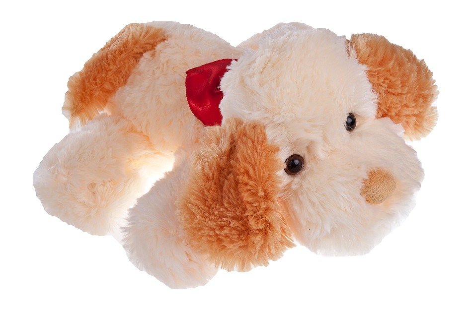 Piesek leżący z chustą - 30cm