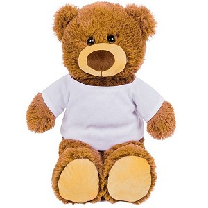 Miś Bernie Junior w koszulce - 25cm