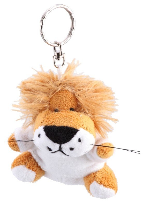 Brelok Lew w koszulce - 8cm