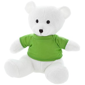 Biały Miś w koszulce - 19cm Biały Miś w koszulce - 19cm