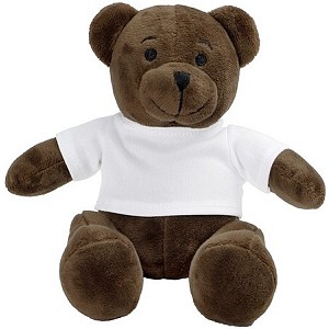Miś w koszulce Siddy Brown - 15cm Miś w koszulce Siddy Brown - 15cm