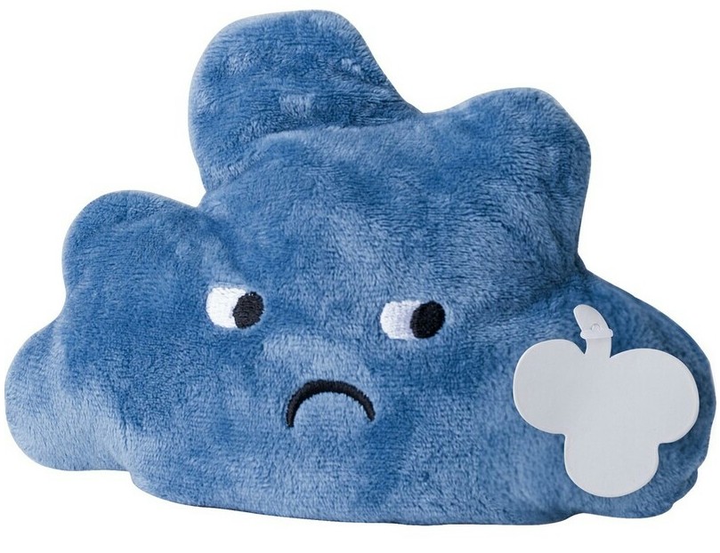 Poduszka Chmurka Dwustronna Przewijana Chmura 2 kolory - 15cm