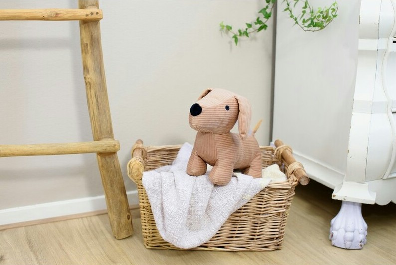 Piesek Jamnik Sztruskowy - 35cm