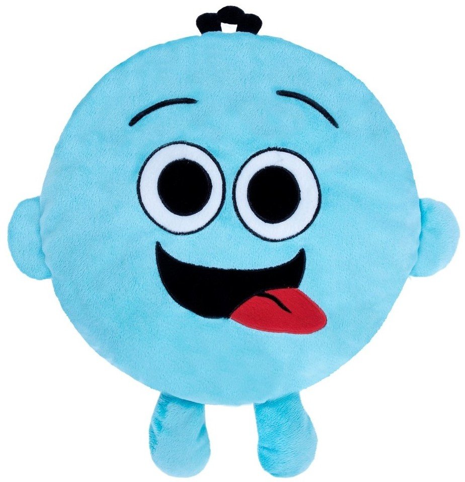 Poduszka Emotikon Niebieska - 30cm