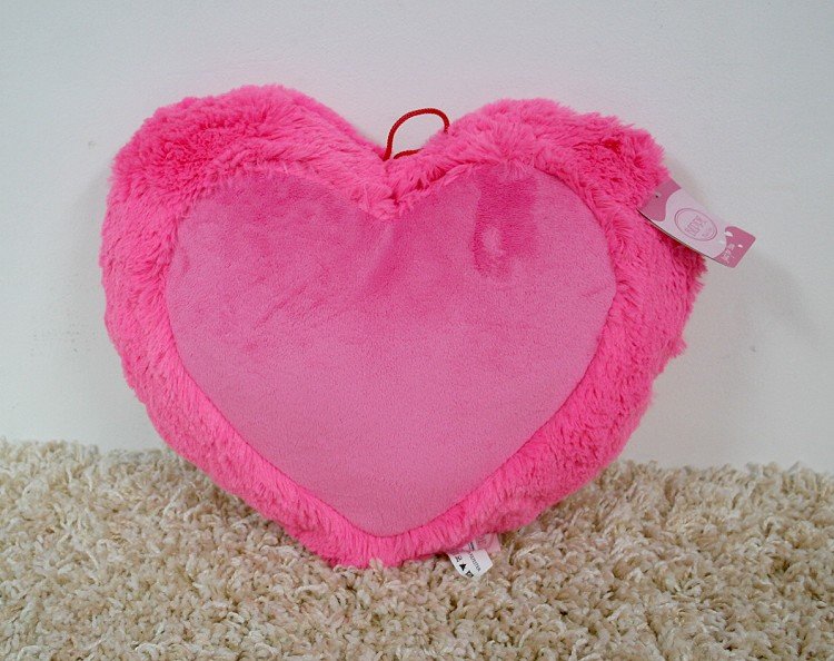 Różowa Poduszka Love Serce - 35cm