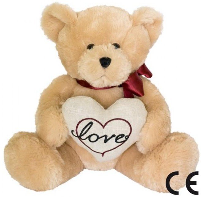 Miś Romeo z sercem Love - 50cm