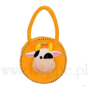 Torebka Krówka Funny Pomarańczowa - 20cm Torebka Krówka Funny Pomarańczowa - 20cm