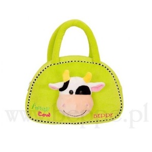 Torebka Krówka Funny Zielona - 20cm Torebka Krówka Funny Zielona - 20cm
