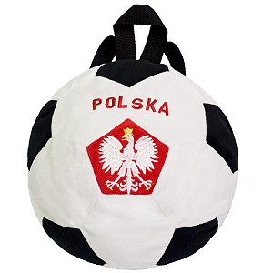 Plecak piłka nożna Polska - 24cm