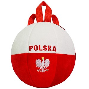 Plecak piłka nożna Polska - 24cm