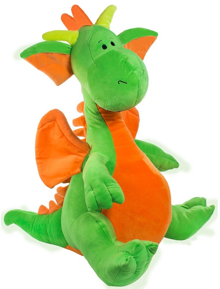 Dinozaur Smok Zielony Zoo - 70cm