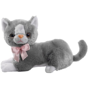 Kotek Leżący Szary Flico - 34cm
