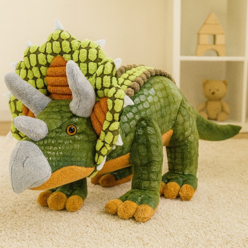 Dinozaur Triceratops - 81cm
