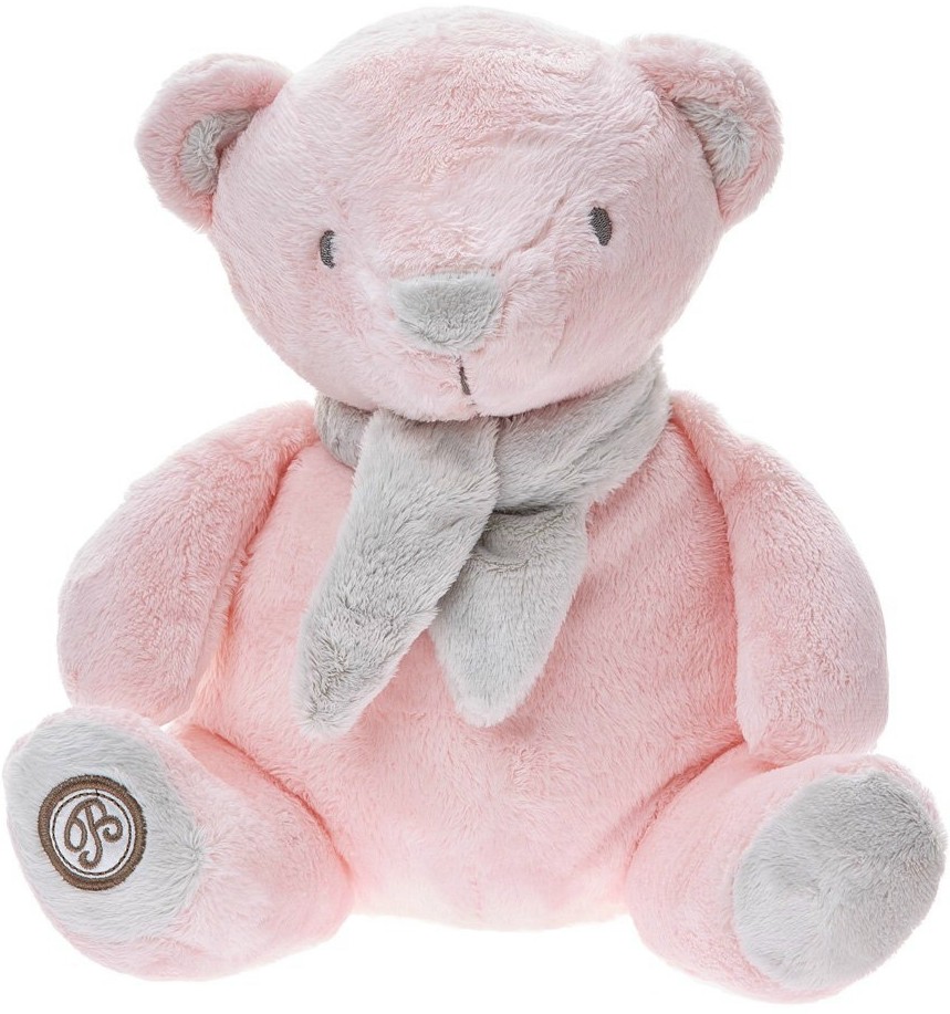 Miś Emilio różowy - 20cm
