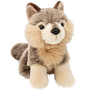 Wilk Leśny Młody Siedzący - 18cm