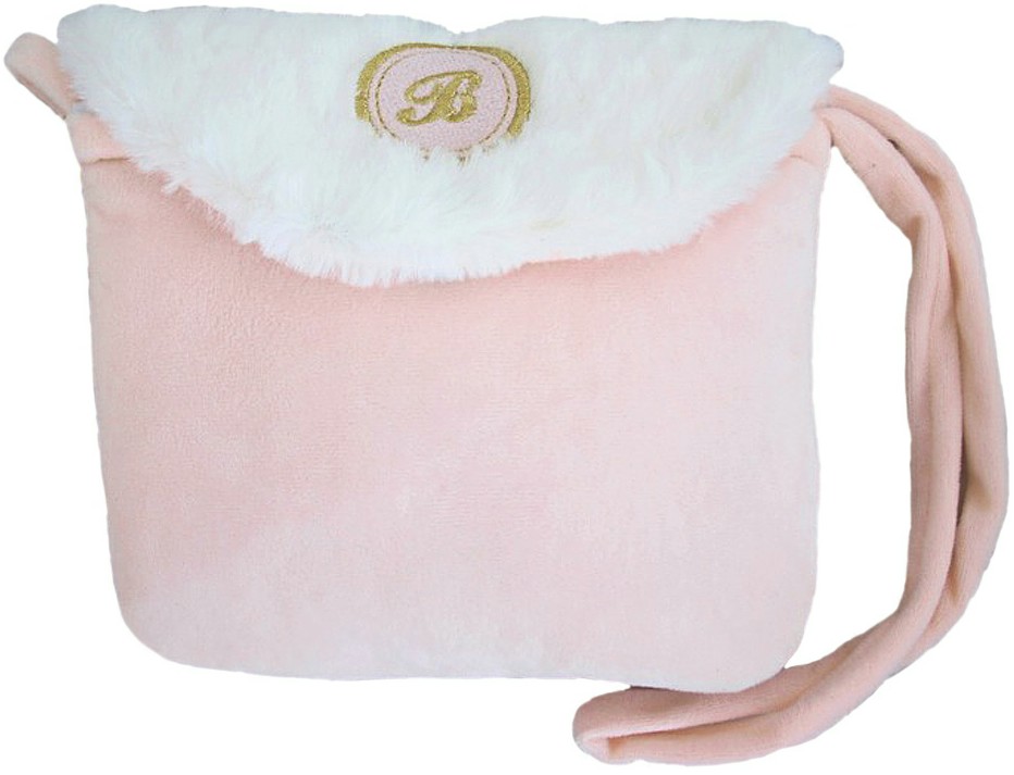 Torebka na ramię Beatrice różowa - 20cm